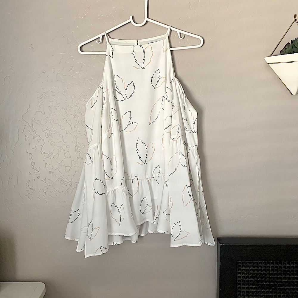 Chelsea28 cold shoulder blouse